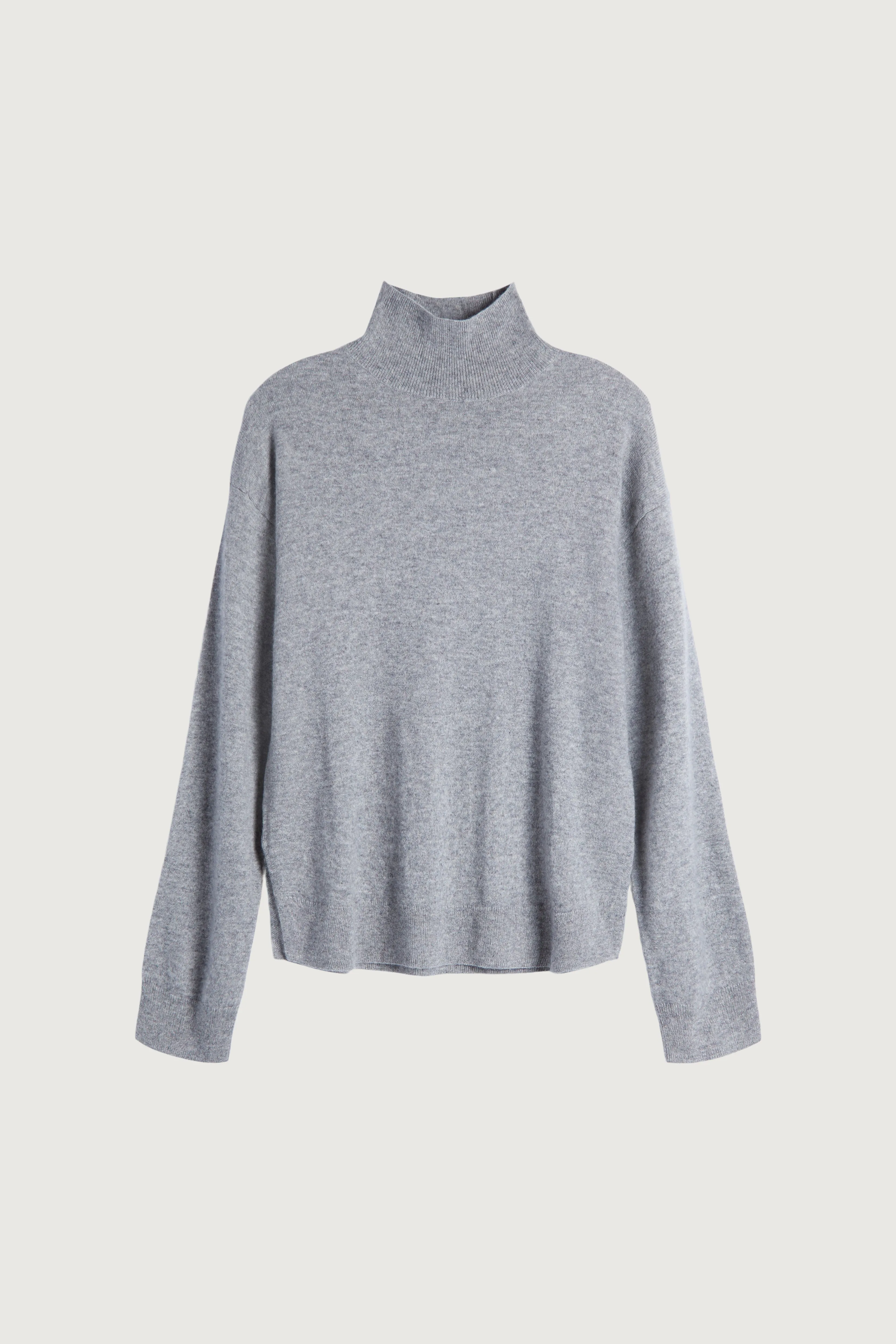 100% CASHMERE TURTLENECK SWEATER