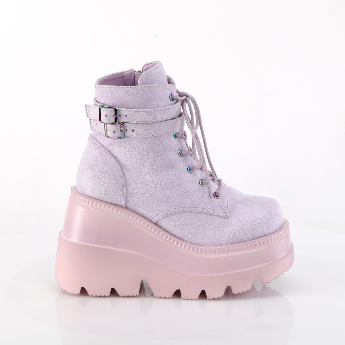 4 Inch Platform SHAKER-52 Lavender Suede