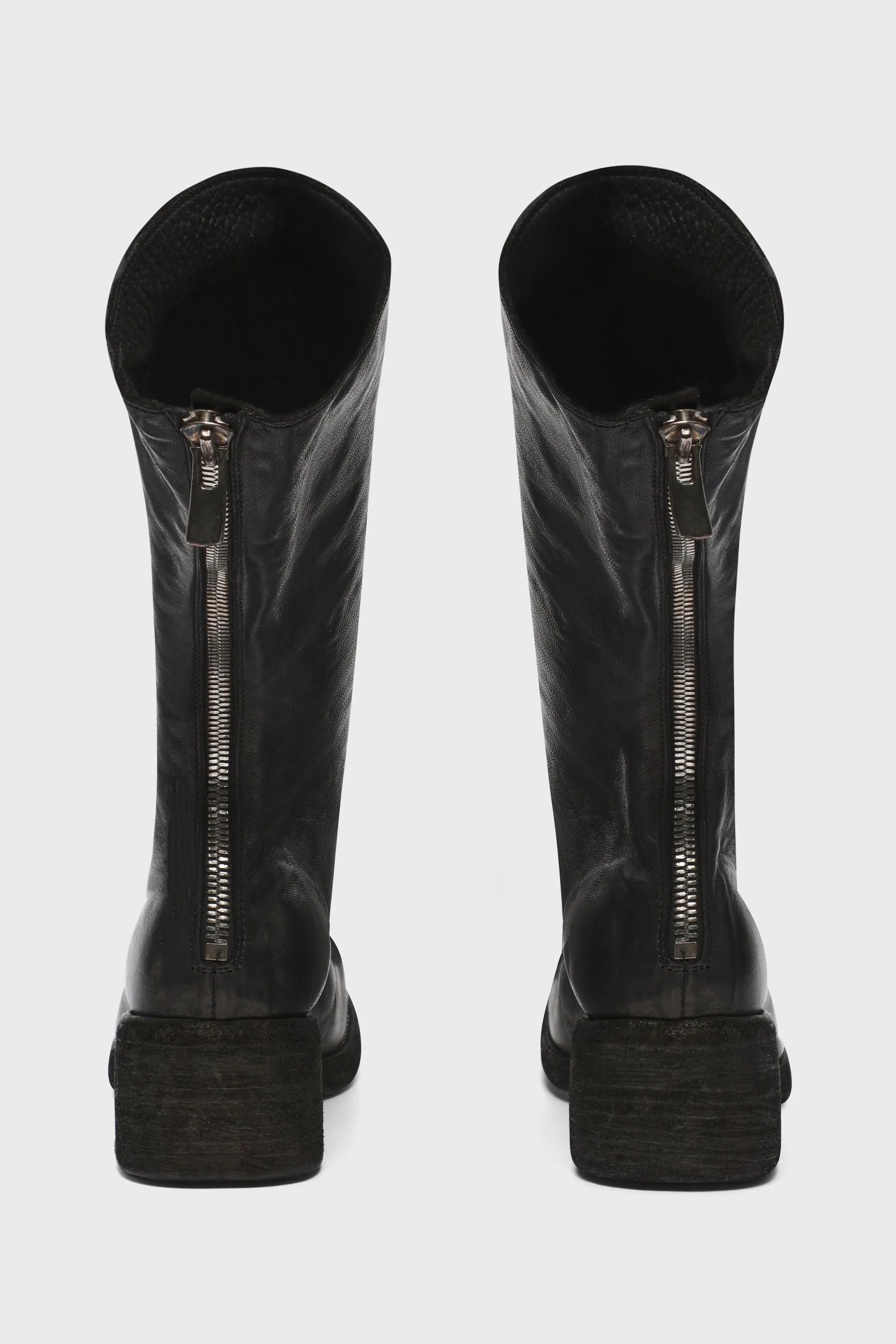 9089 BACK ZIP MID-CALF BOOT