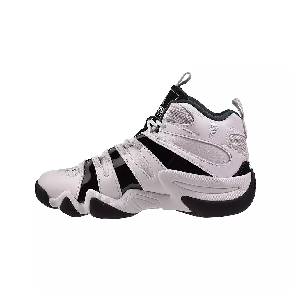 Adidas Crazy 8 Men's Shoes Cloud White-Core Black-Collegiate Purple