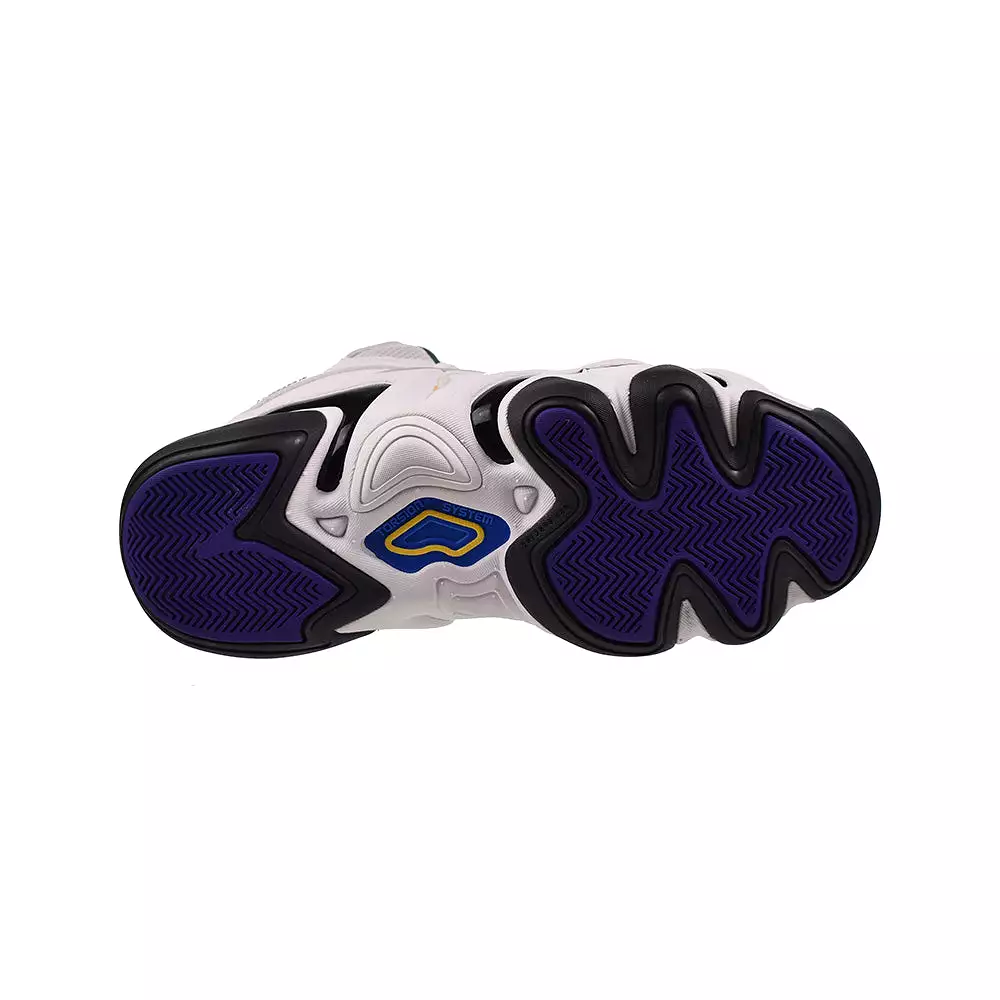 Adidas Crazy 8 Men's Shoes Cloud White-Core Black-Collegiate Purple