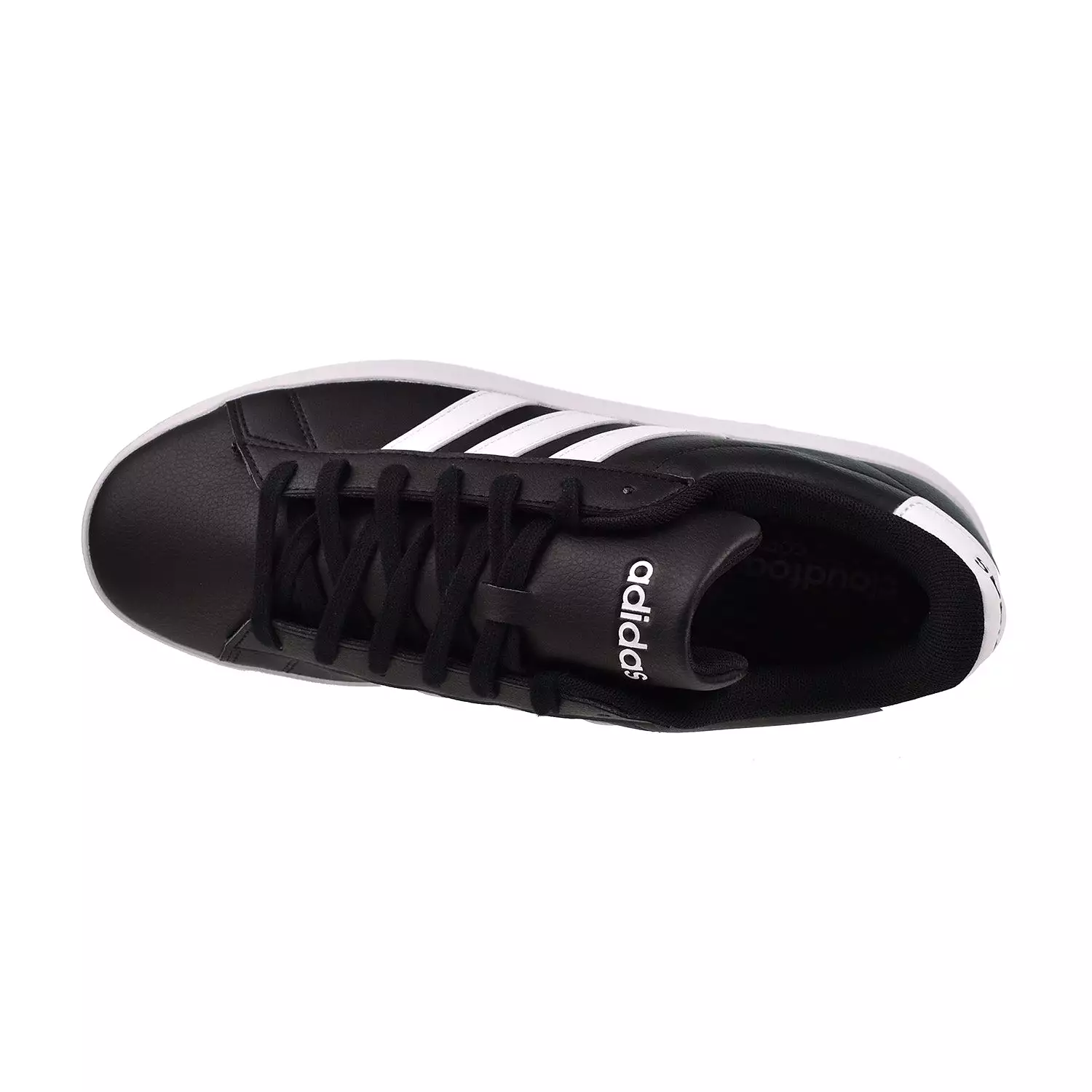 Adidas Grand Court Cloudfoam Comfort Men's Shoes Black-White