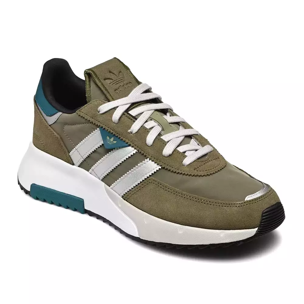 Adidas - Men's Retropy F2 Sneaker Orbit Green/Silver Metallic/Olive Green