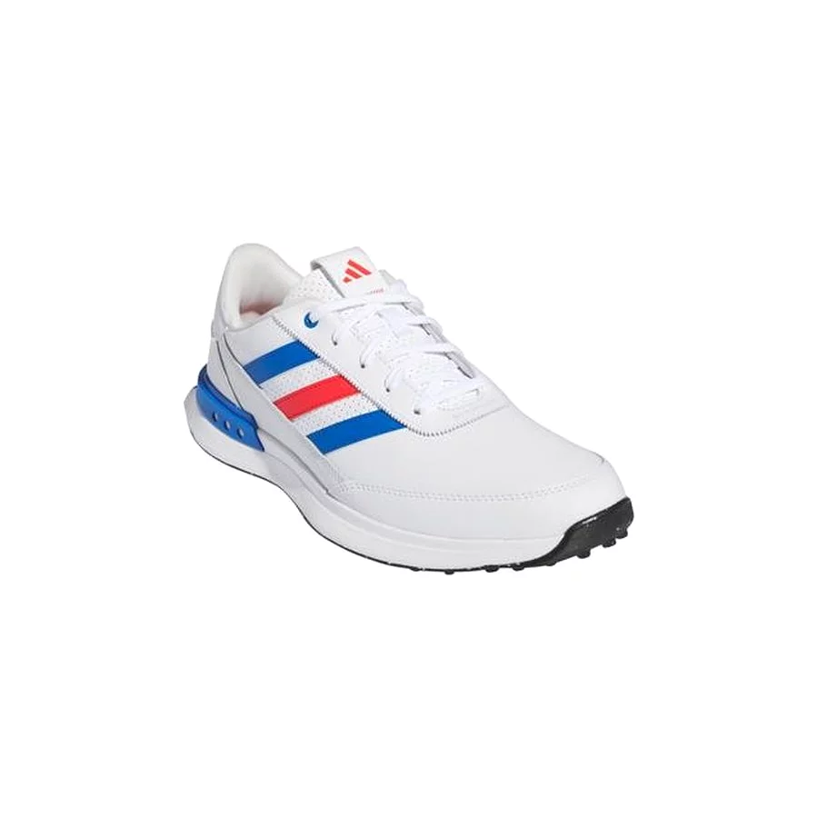 Adidas Men's S2G Spikeless Leather 24 Golf Shoes - White/Red/Blue