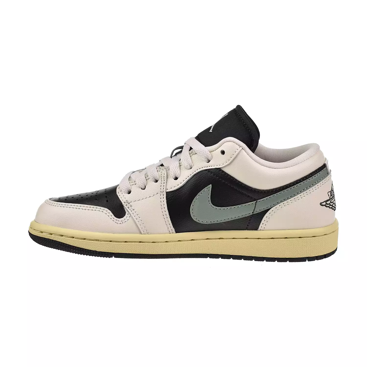 Air Jordan 1 Low Women's Shoes Anthracite-Jade Smoke