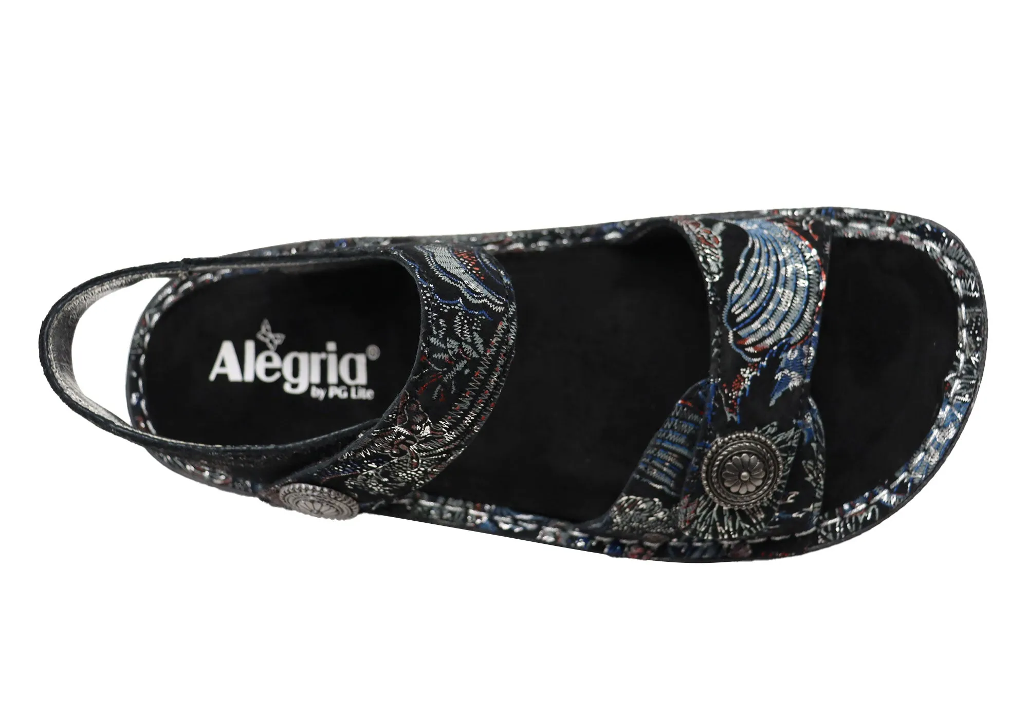 Alegria Vienna Womens Comfortable Leather Sandals