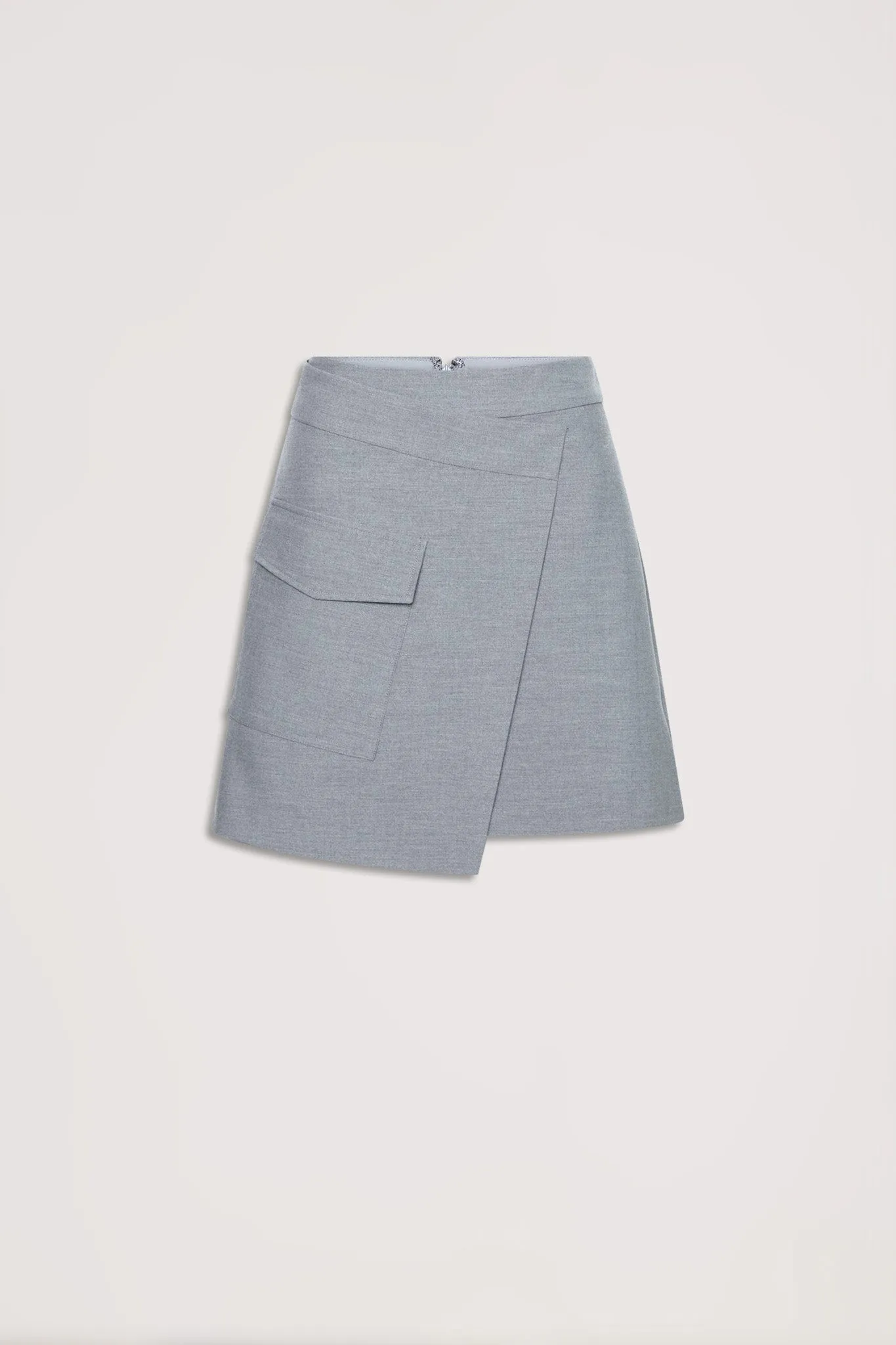 Alex Asymmetric Mini Skirt