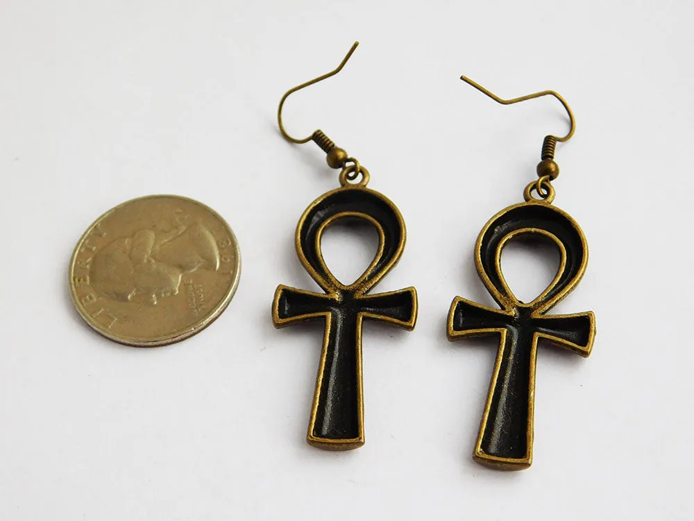 Ankh Earrings Egyptian Jewelry Ankhs African Women Earrings Ladies Gift Ideas