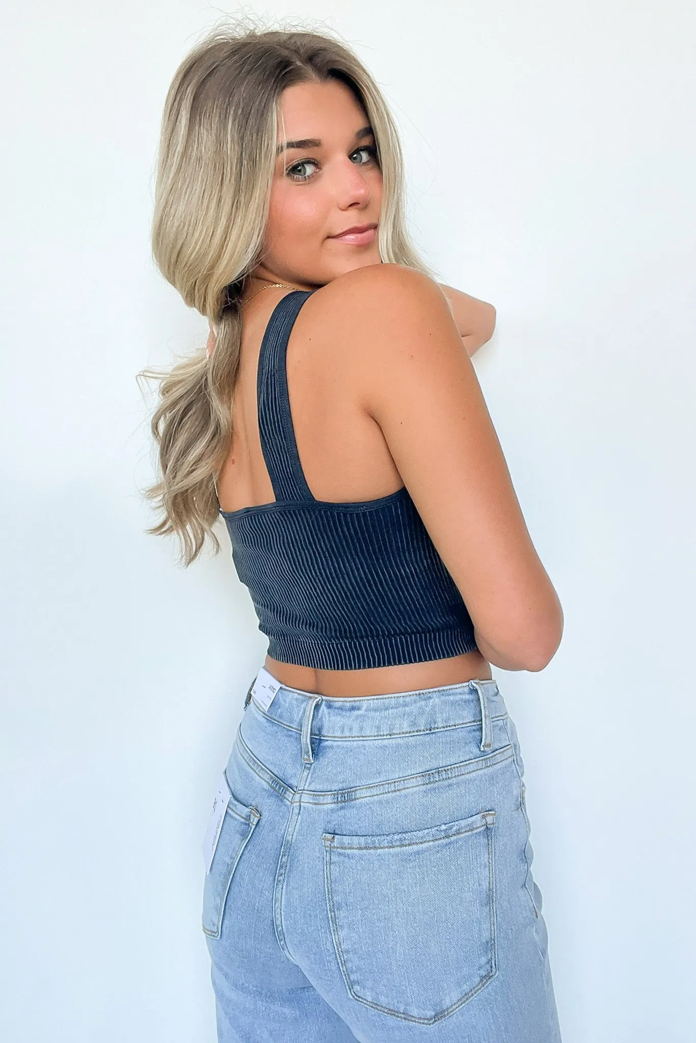 Annmarie Ribbed Seamless Tank Top