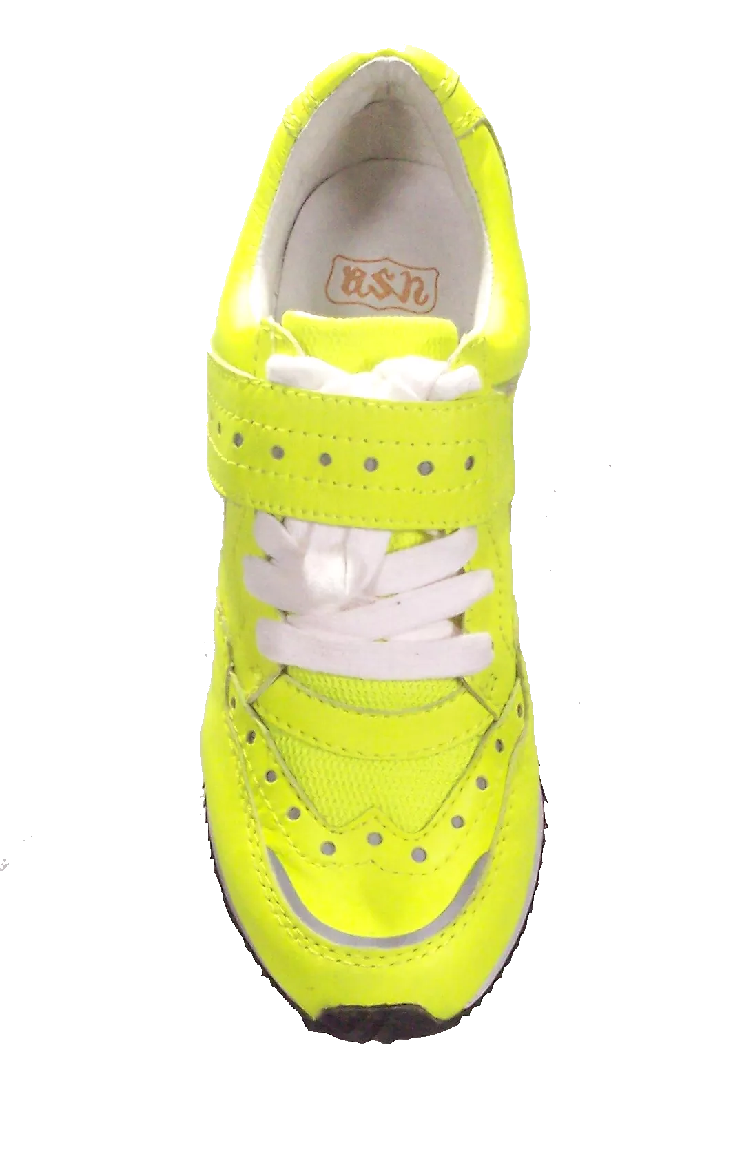 ASH Women's •Detox Ter• Wedge Sneaker 35M Citron Leather