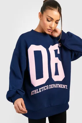 Athletics Slogan Sweater