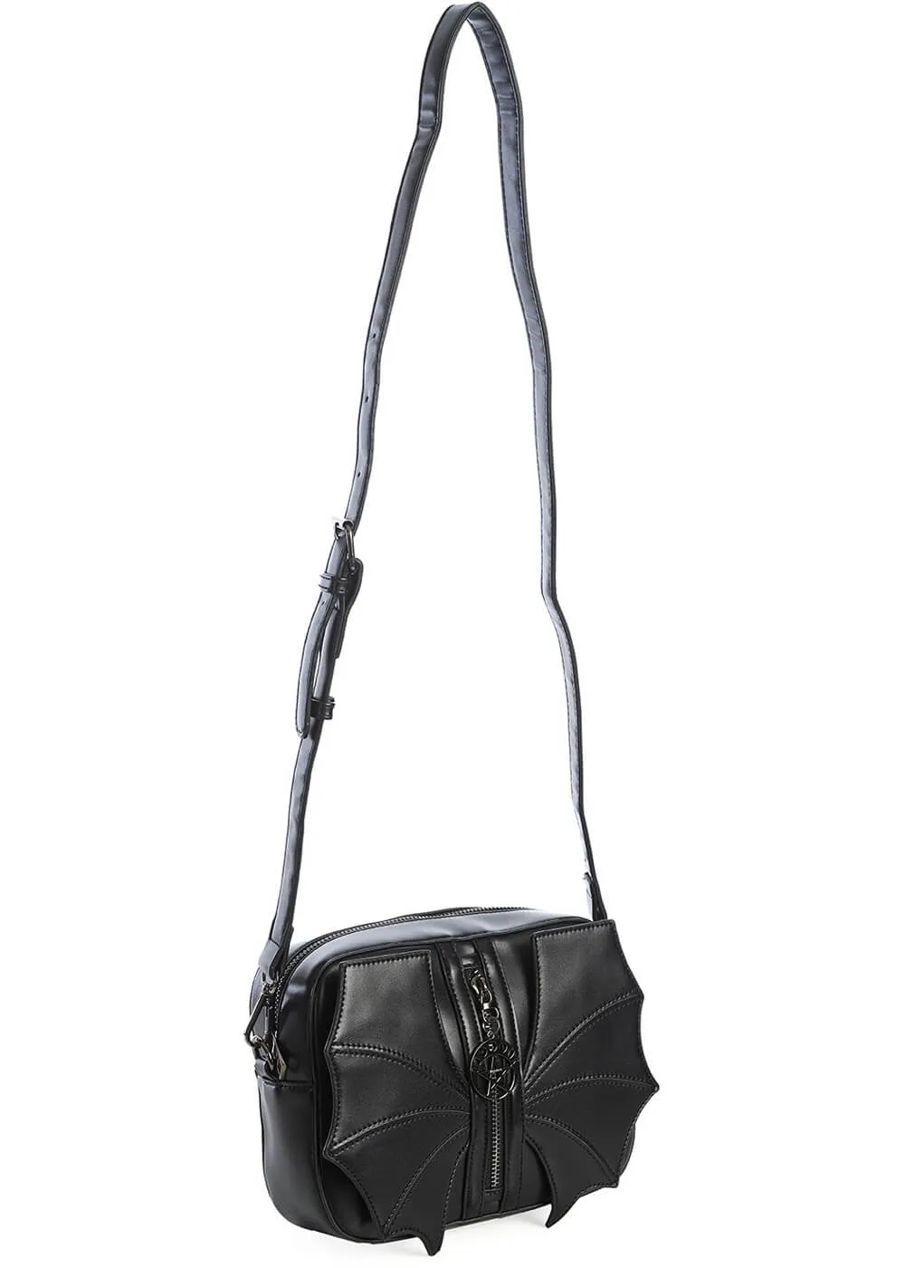 Banned Malachi Batwing Belt Bag Black