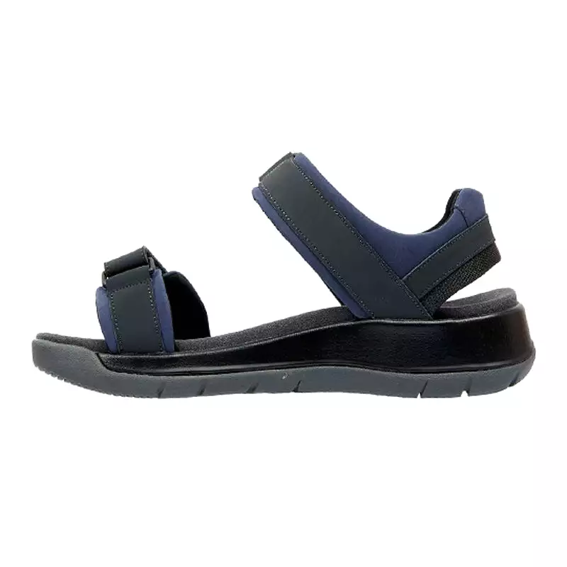 Capri III Men's Nubuck Leather Flat Sandal