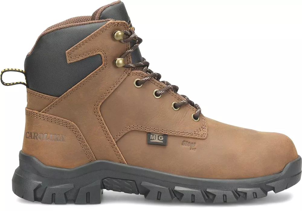 'Carolina' Men's 6 Gruntz Int. MetGuard EH Steel Toe - Dark Brown