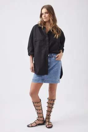 Cecilia Denim Mini Skirt