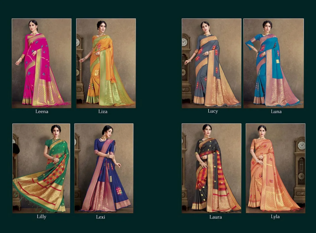 Chanderi Sarees Launched Gehna Silk Heavy Fancy Designer Sarees