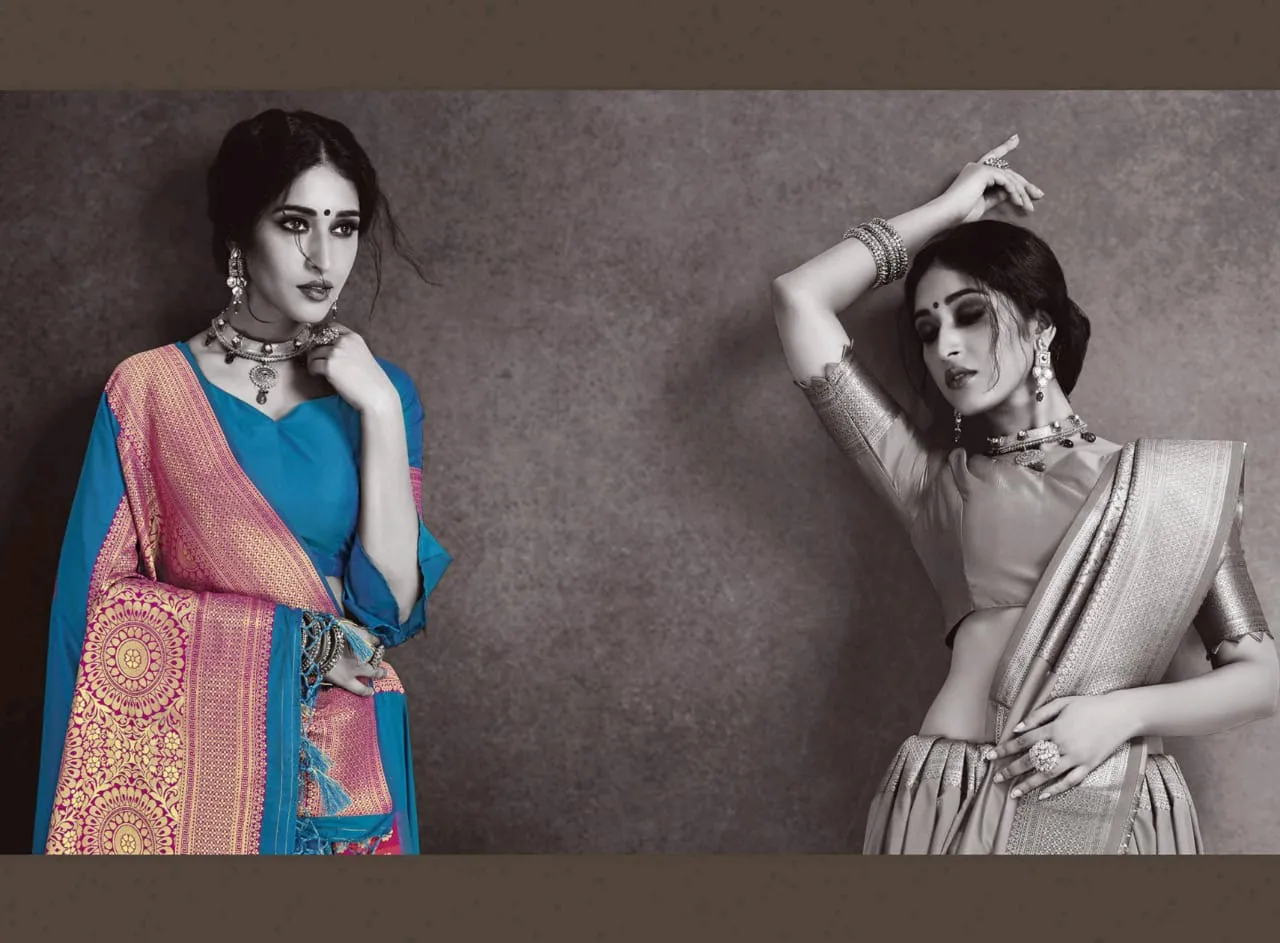 Chanderi Sarees Launched Gehna Silk Heavy Fancy Designer Sarees