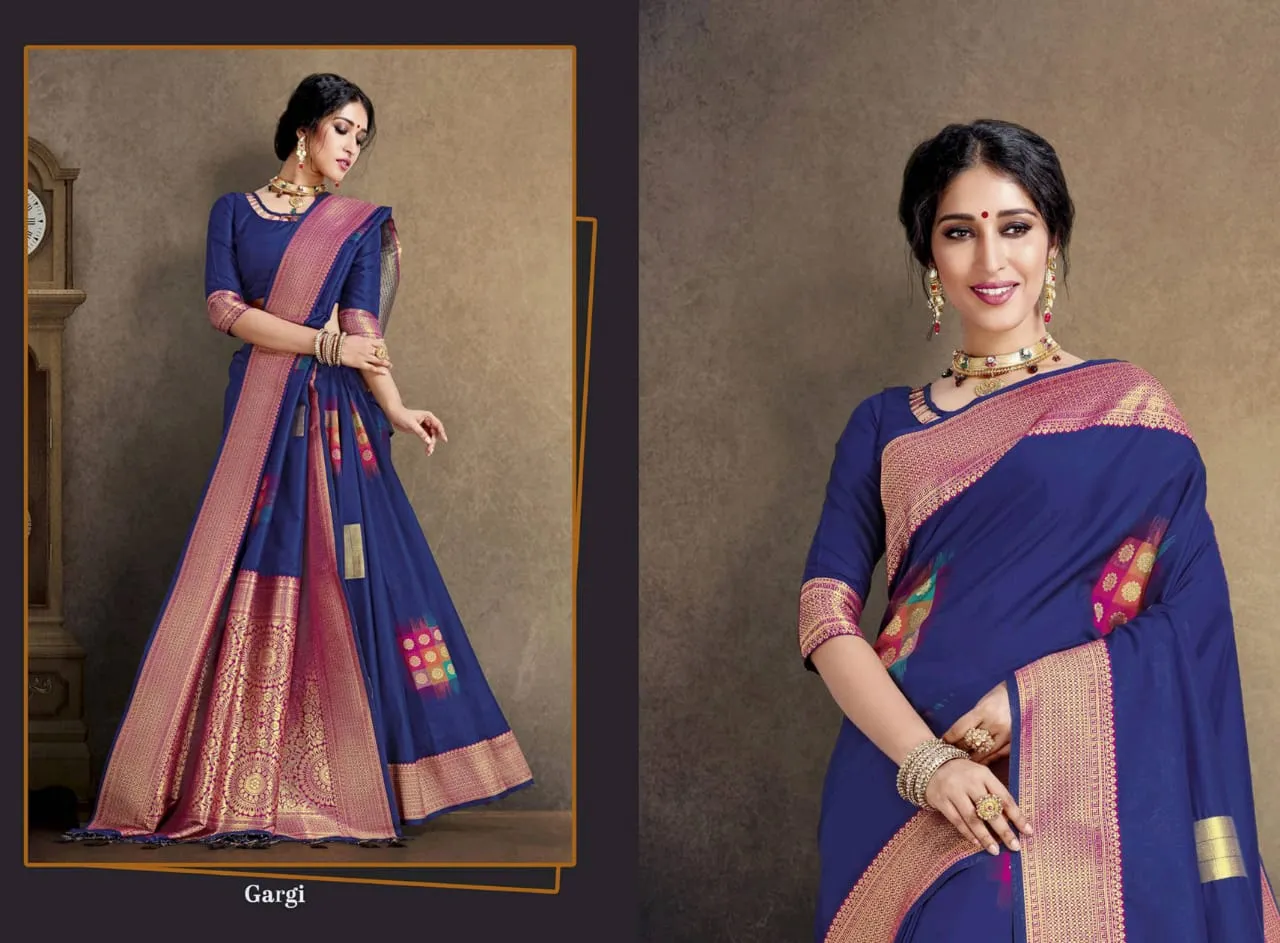 Chanderi Sarees Launched Gehna Silk Heavy Fancy Designer Sarees