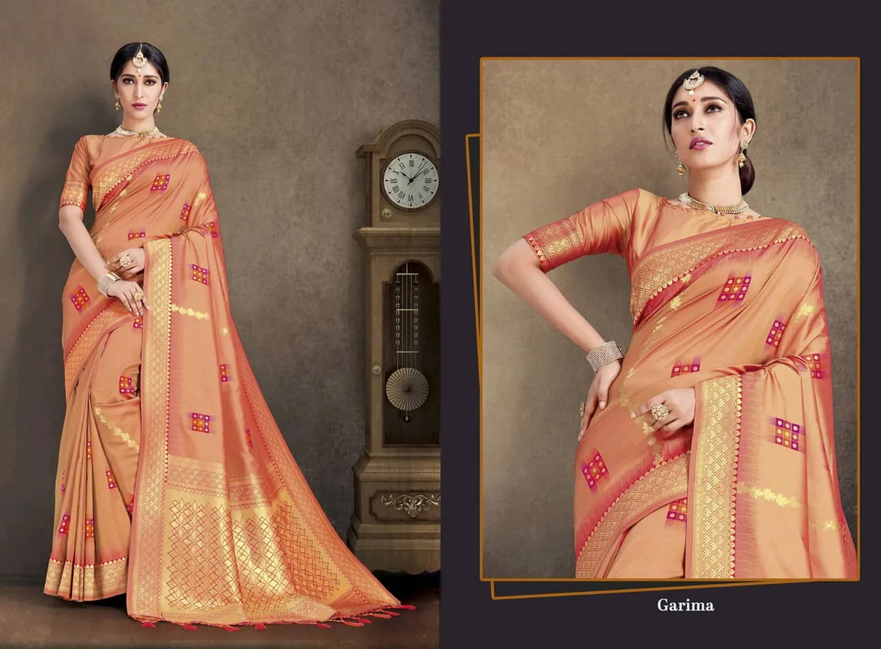 Chanderi Sarees Launched Gehna Silk Heavy Fancy Designer Sarees