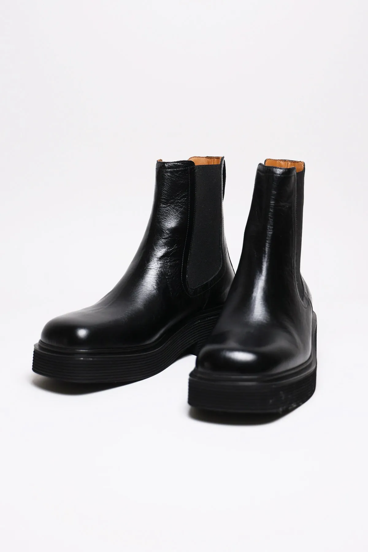 Chelsea Boot - Shiny Black