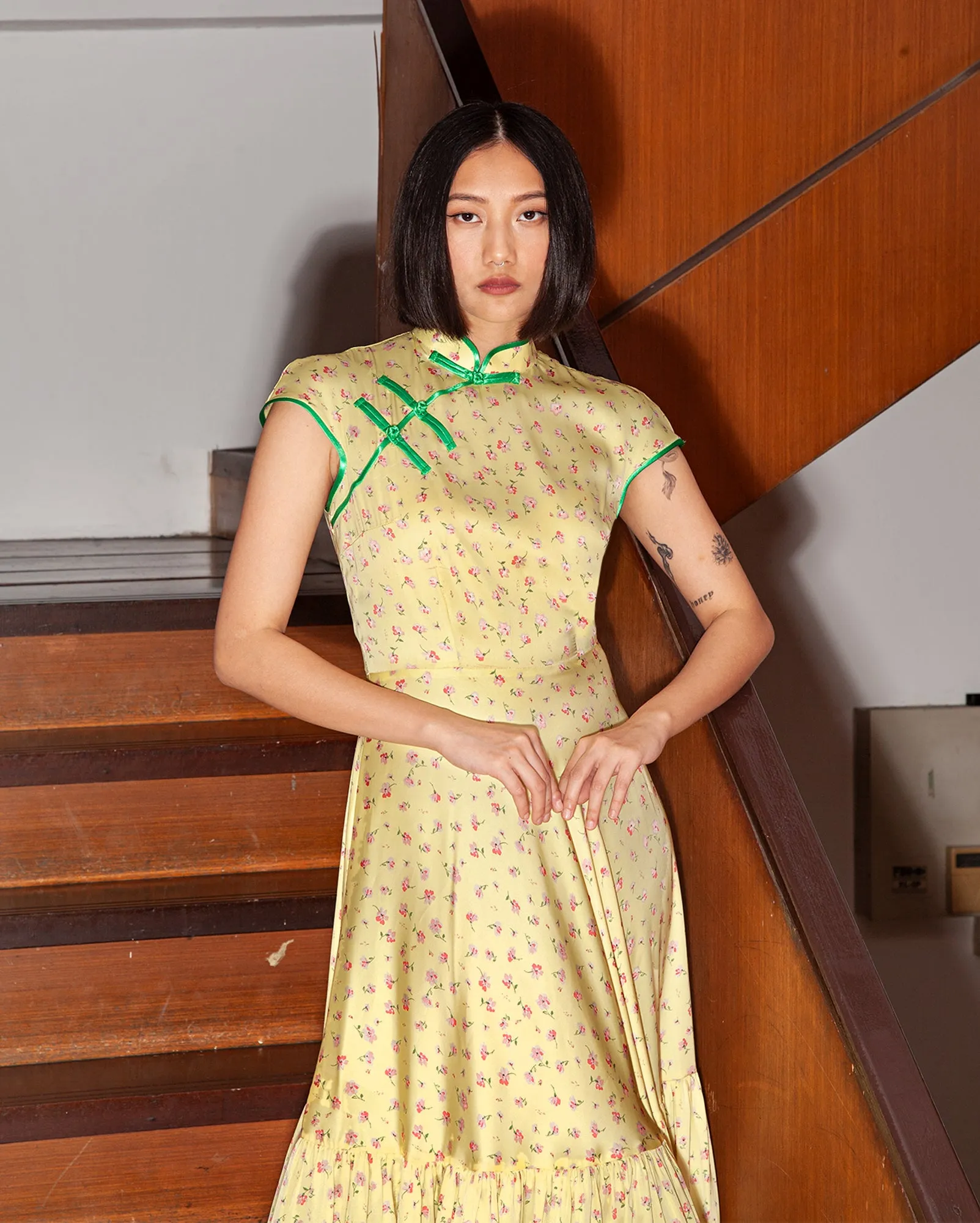 Cheongsam Chunfa (Yellow)