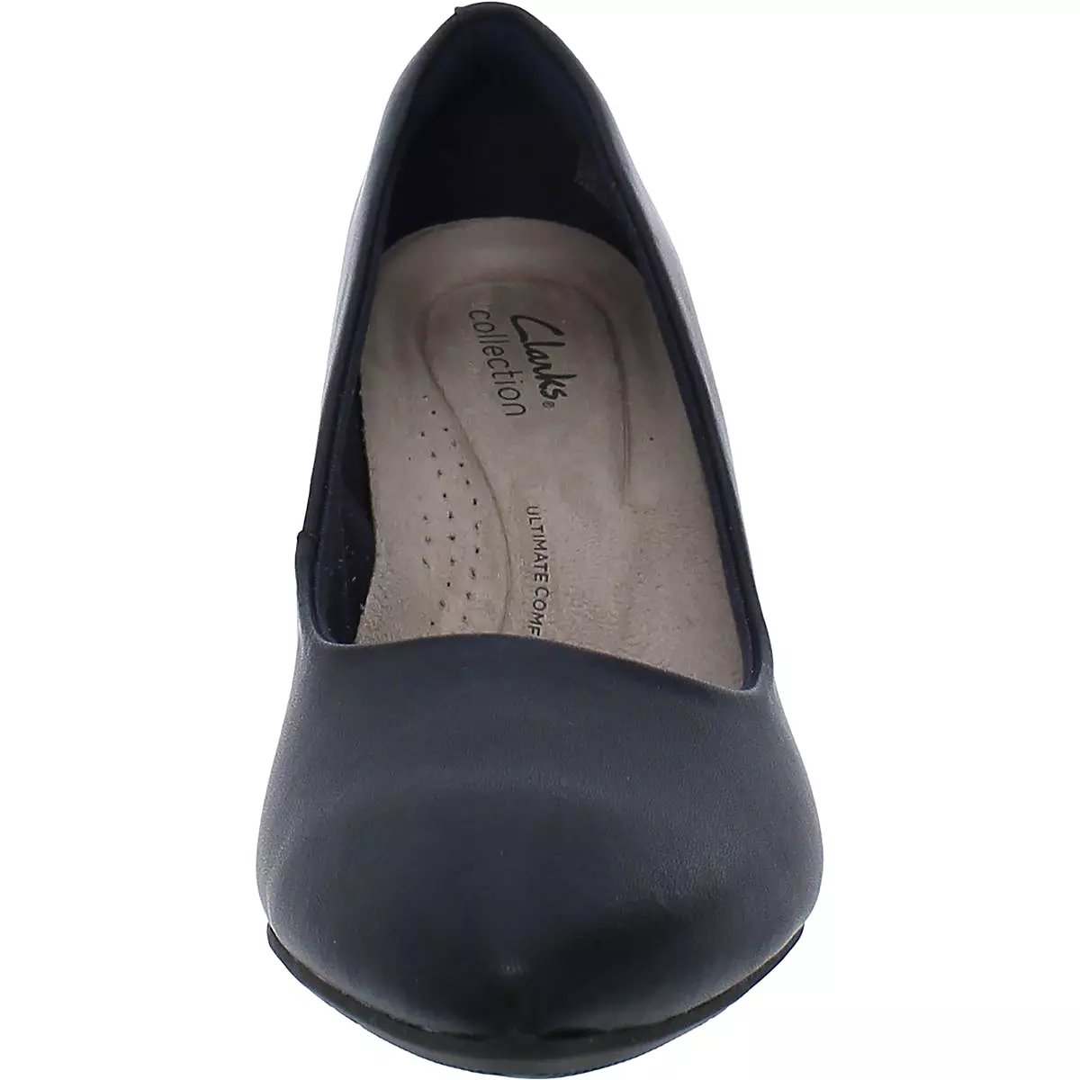 Clarks Womens Kataleyna Gem Leather Slip-On Pumps