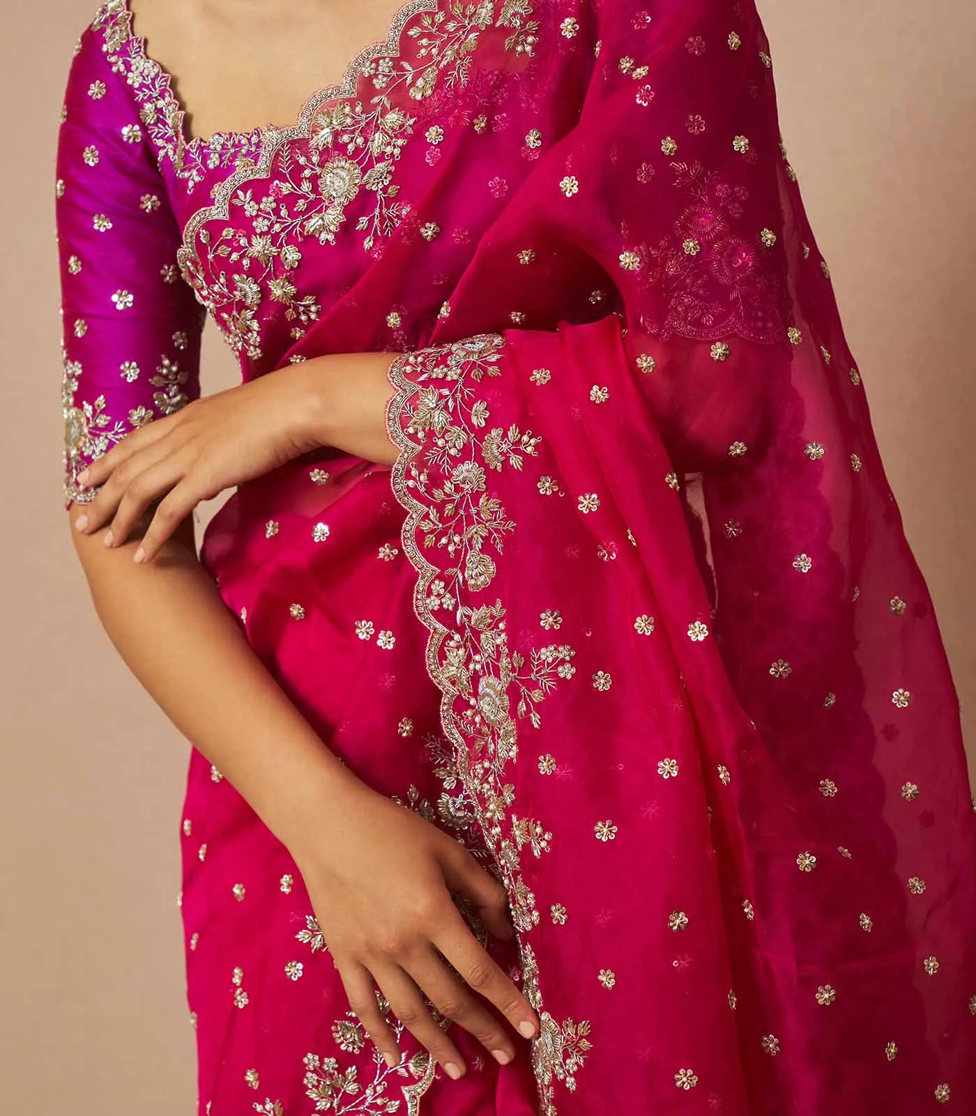 Clover Saree Set