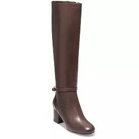 Cole Haan Womens Dana Leather Tall Knee-High Boots