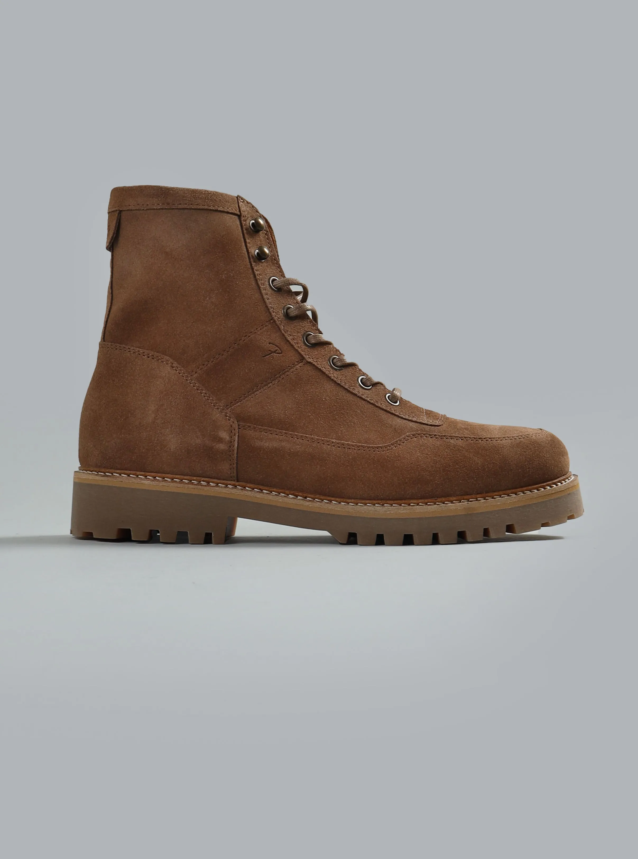 Combat Boot Light Brown