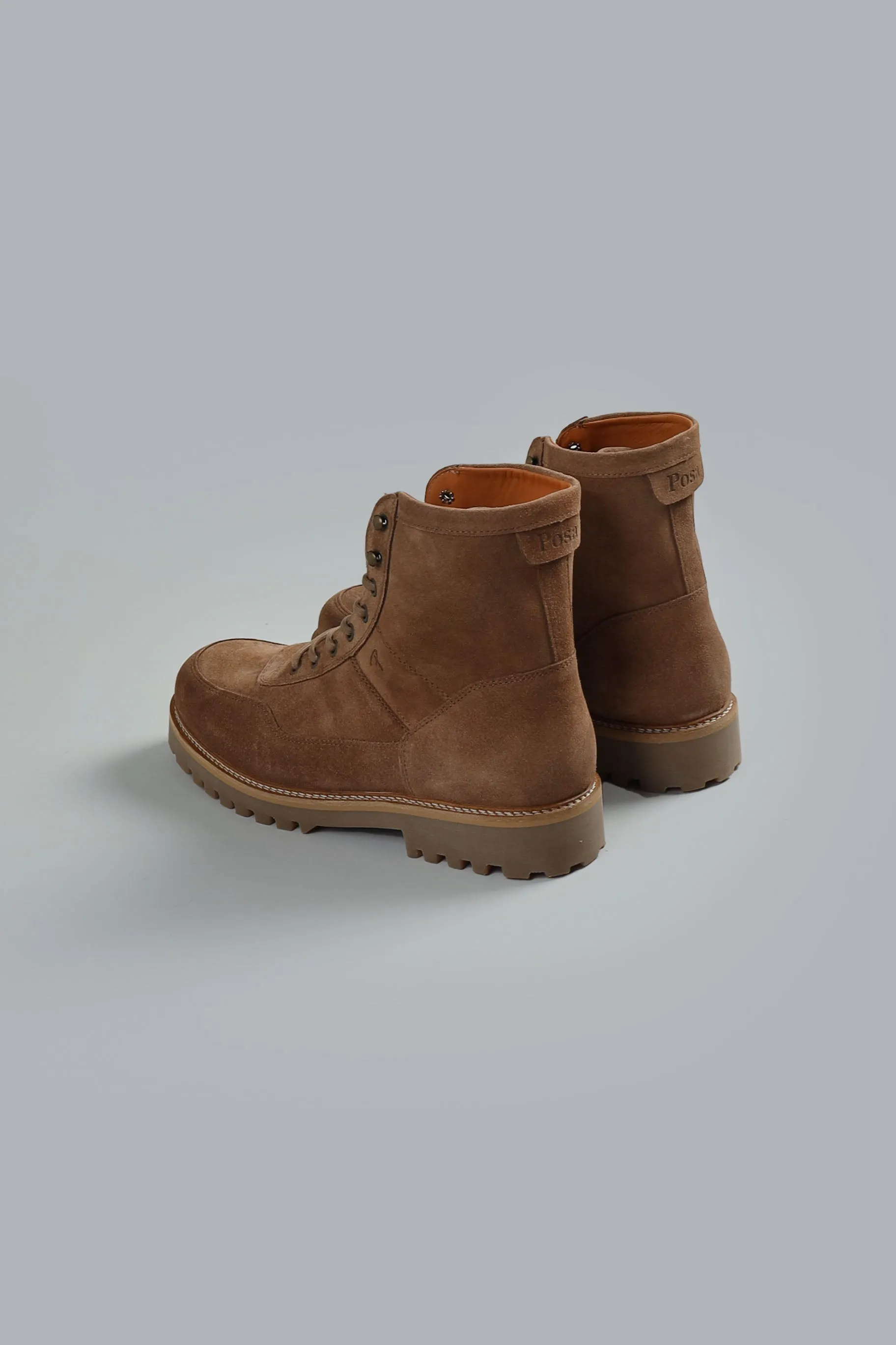 Combat Boot Light Brown