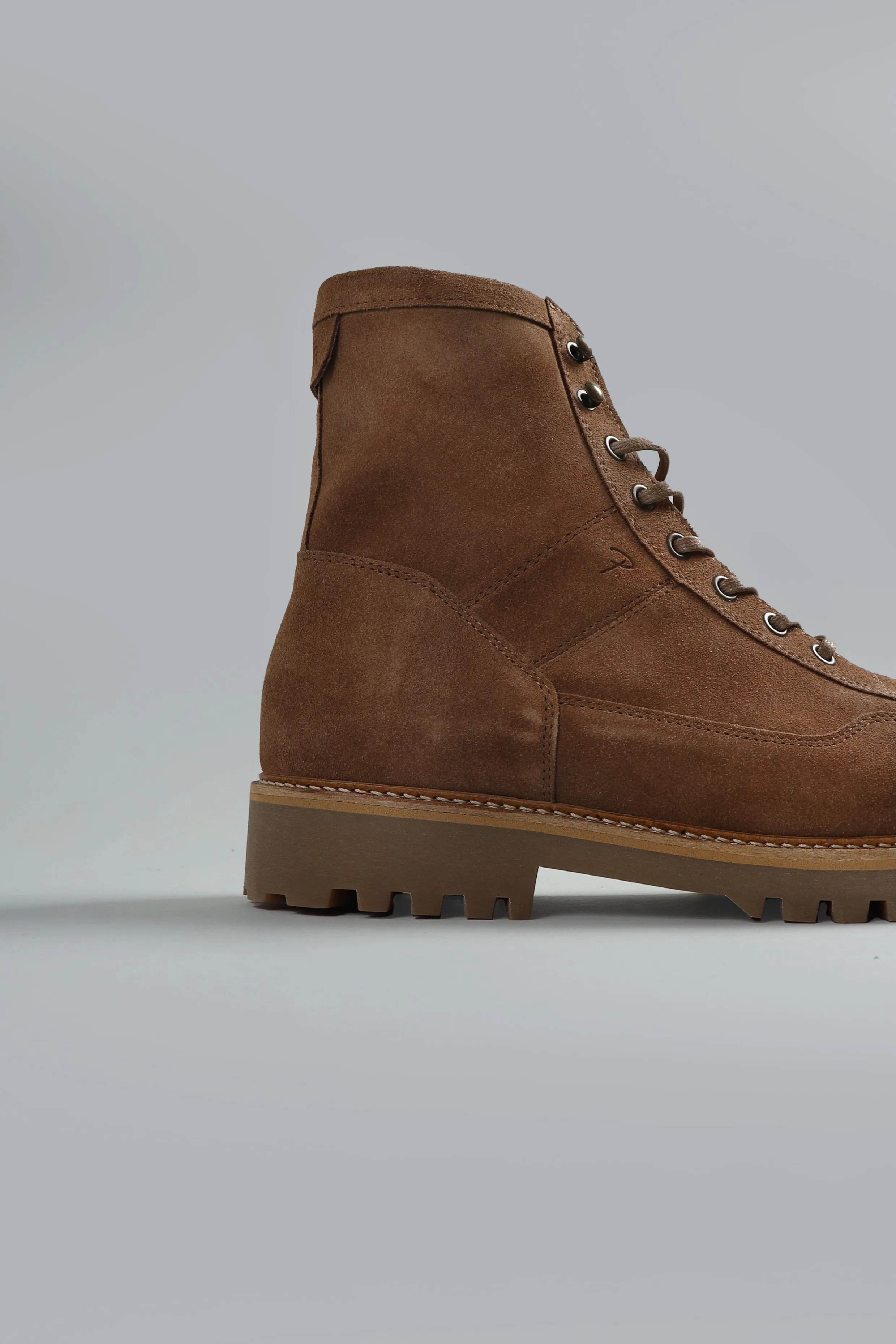 Combat Boot Light Brown