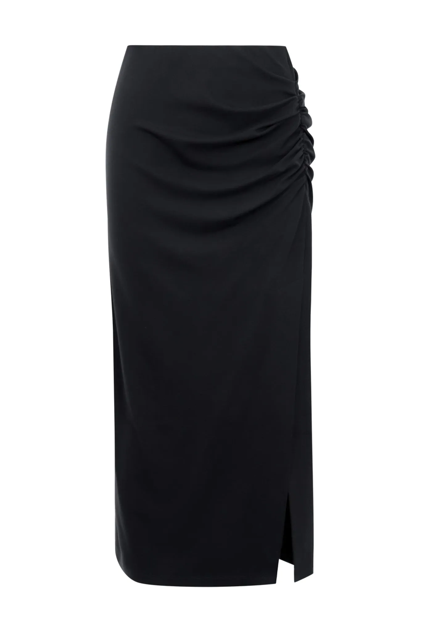 Cooper Ruched Midi Skirt