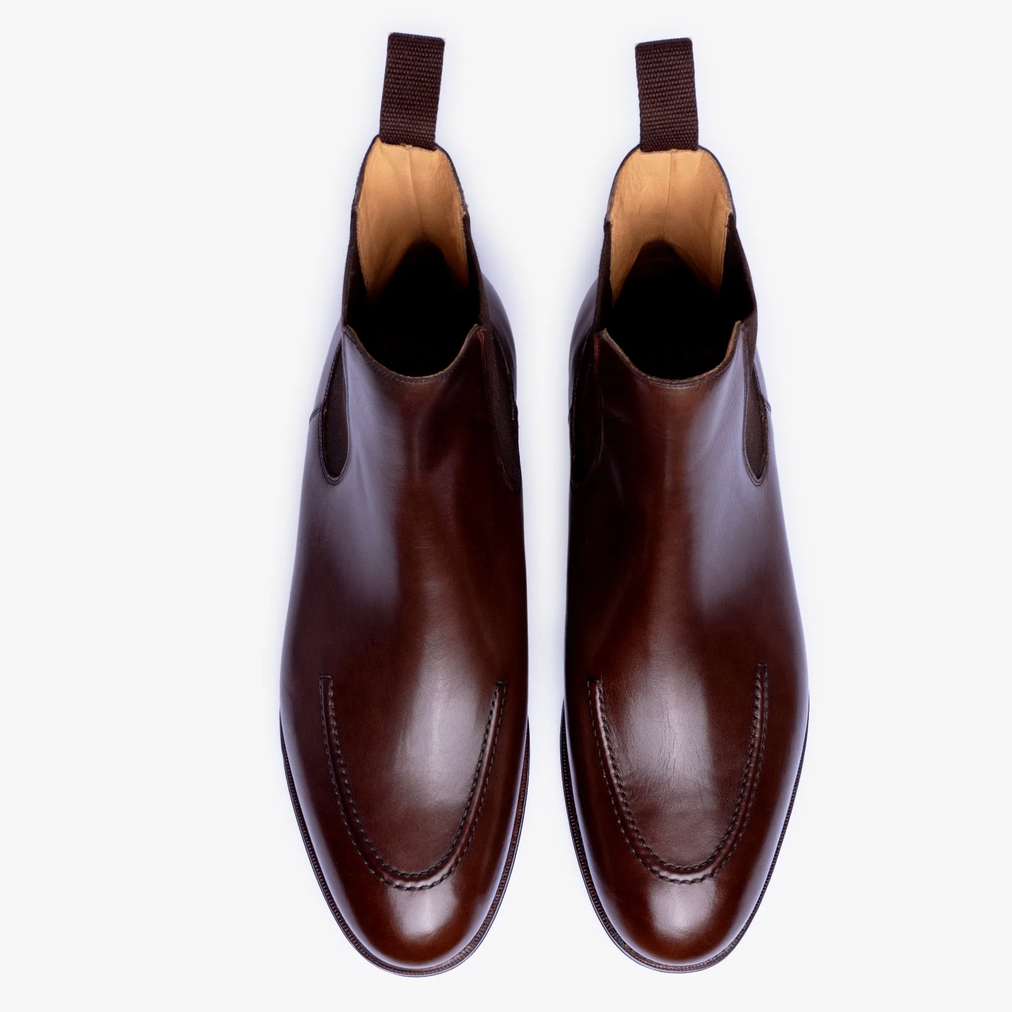 Corded Chelsea Boot - Bitter Choco - Rui Boot Last