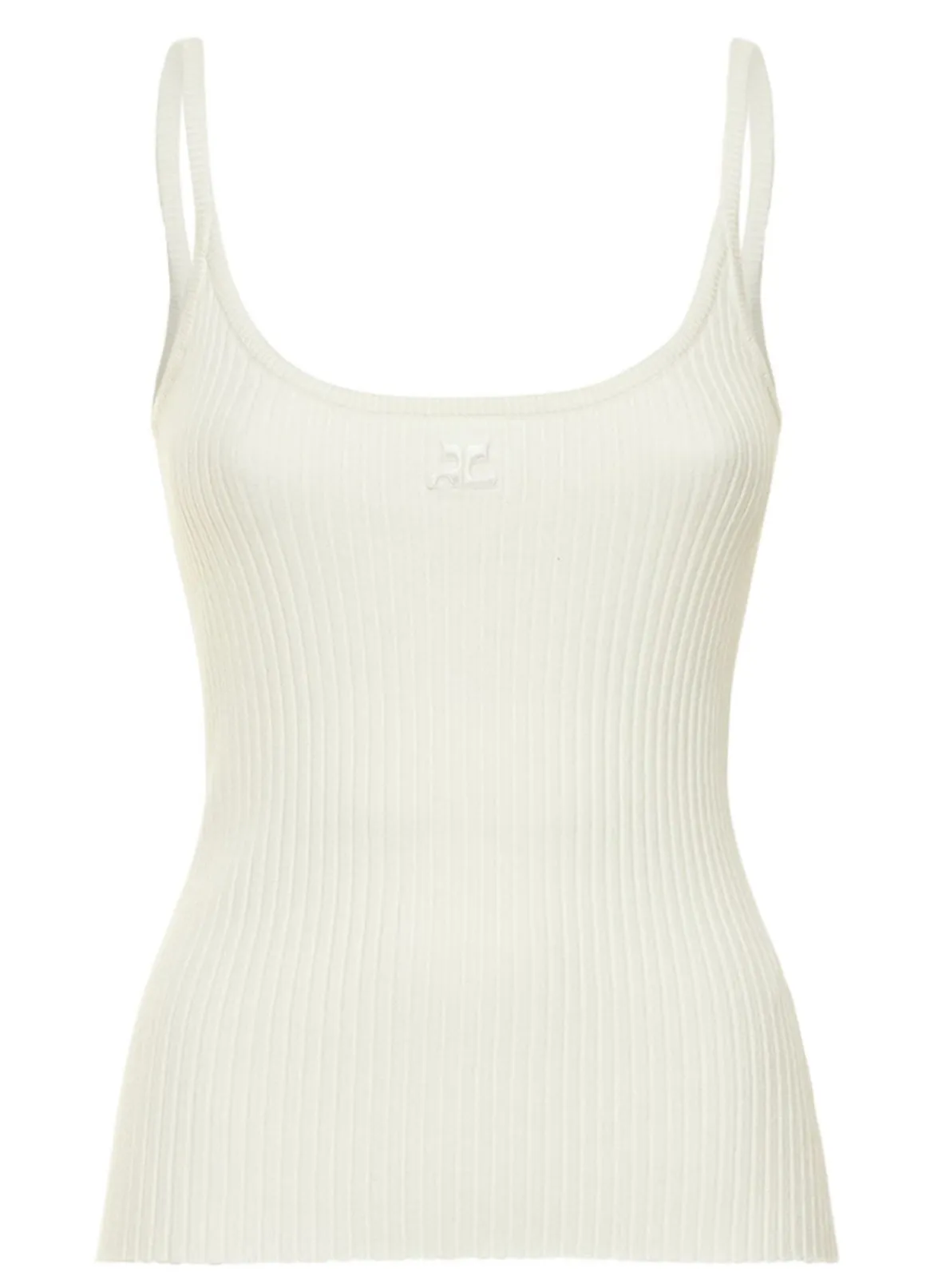 Courreges  |Casual Style Street Style Plain Tanks & Camisoles