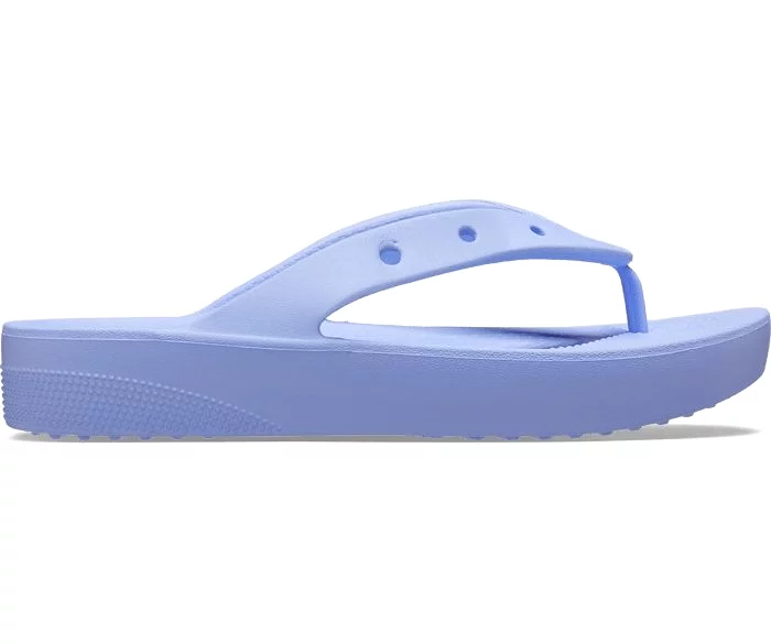 Crocs Women's Classic Platform Flip - Moon Jelly