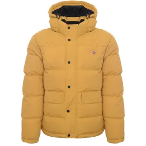 Dickies Men's Yellow Glacier View Puffer Jacket