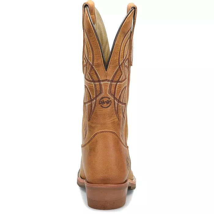 'Double H' Men's 11 Toscosa SR Western Round Toe Roper - Tan