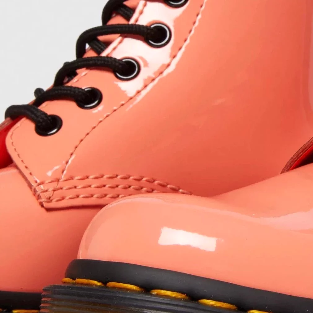 Dr. Martens Women's 1460 Patent - Coral Lucido