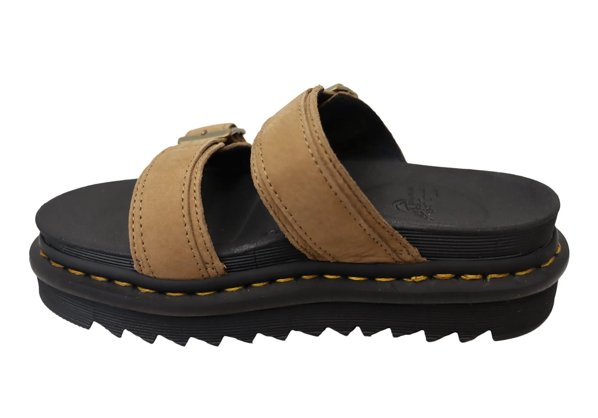 Dr Martens Womens Fashion Platform Leather Myles Sandals