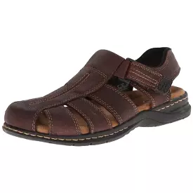 Dr. Scholl's Shoes Mens Gaston Leather Casual Fisherman Sandals