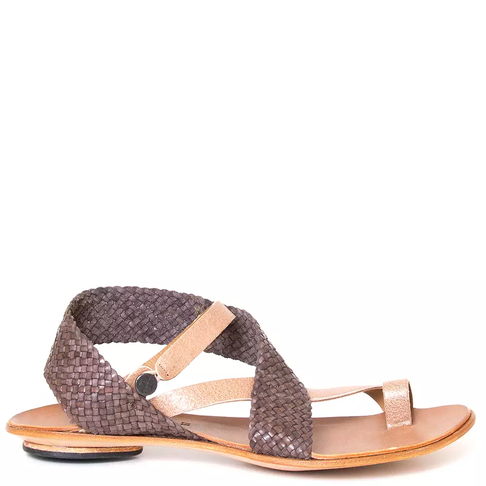 Draw-B Women's Leather Sandal