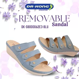 DR.KONG WOMEN REMOVABLE INSOLE SANDALS DK-S8000062E3-BLU(RP : $189)