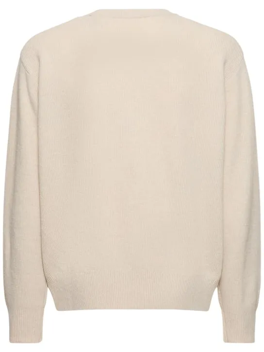 Dunst   Buttoned crewneck unisex sweater 