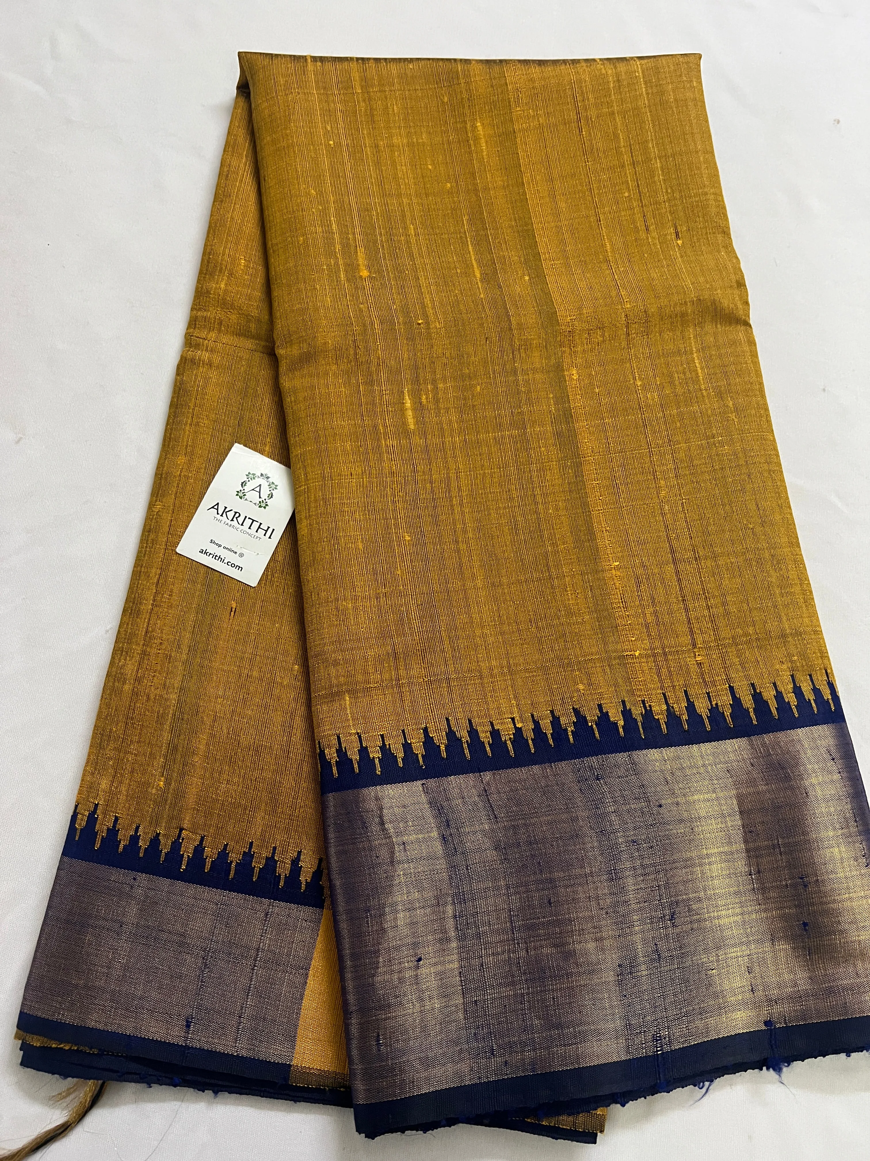 Dupion silk saree