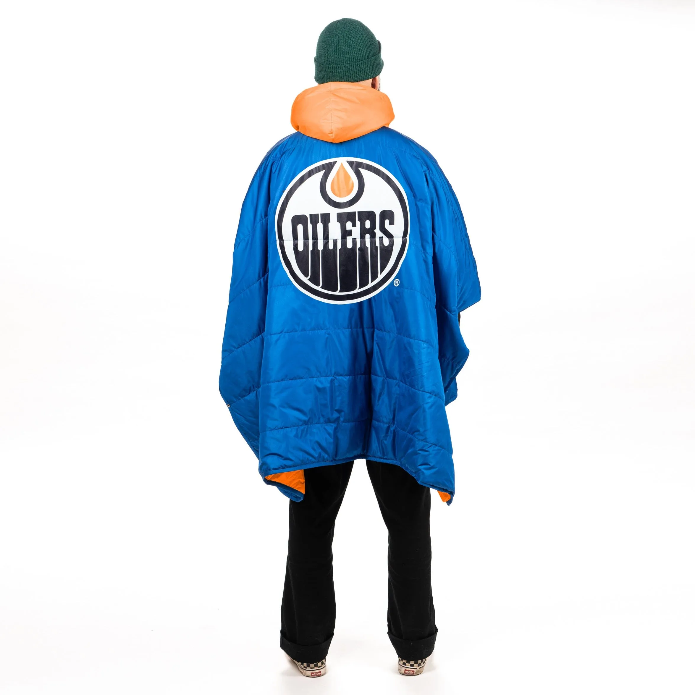 Edmonton Oilers Hockey Poncho