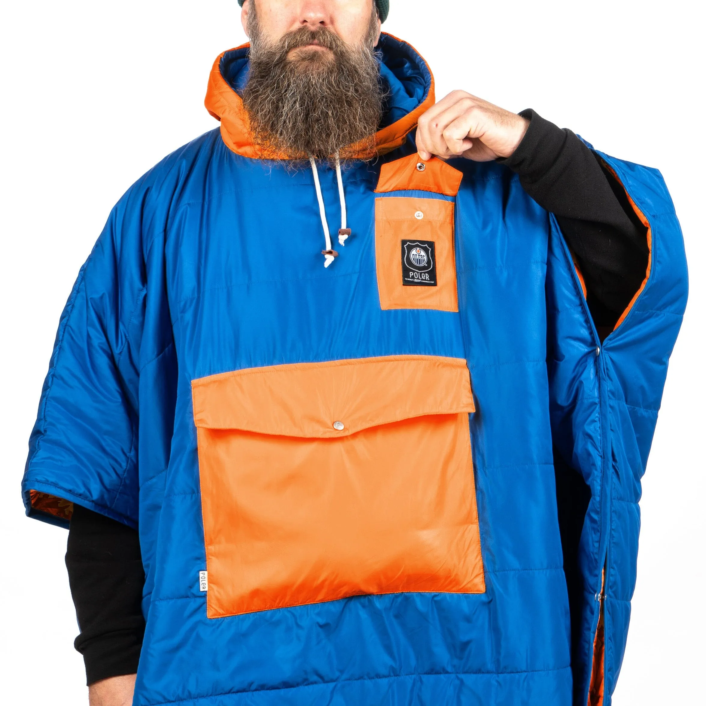 Edmonton Oilers Hockey Poncho