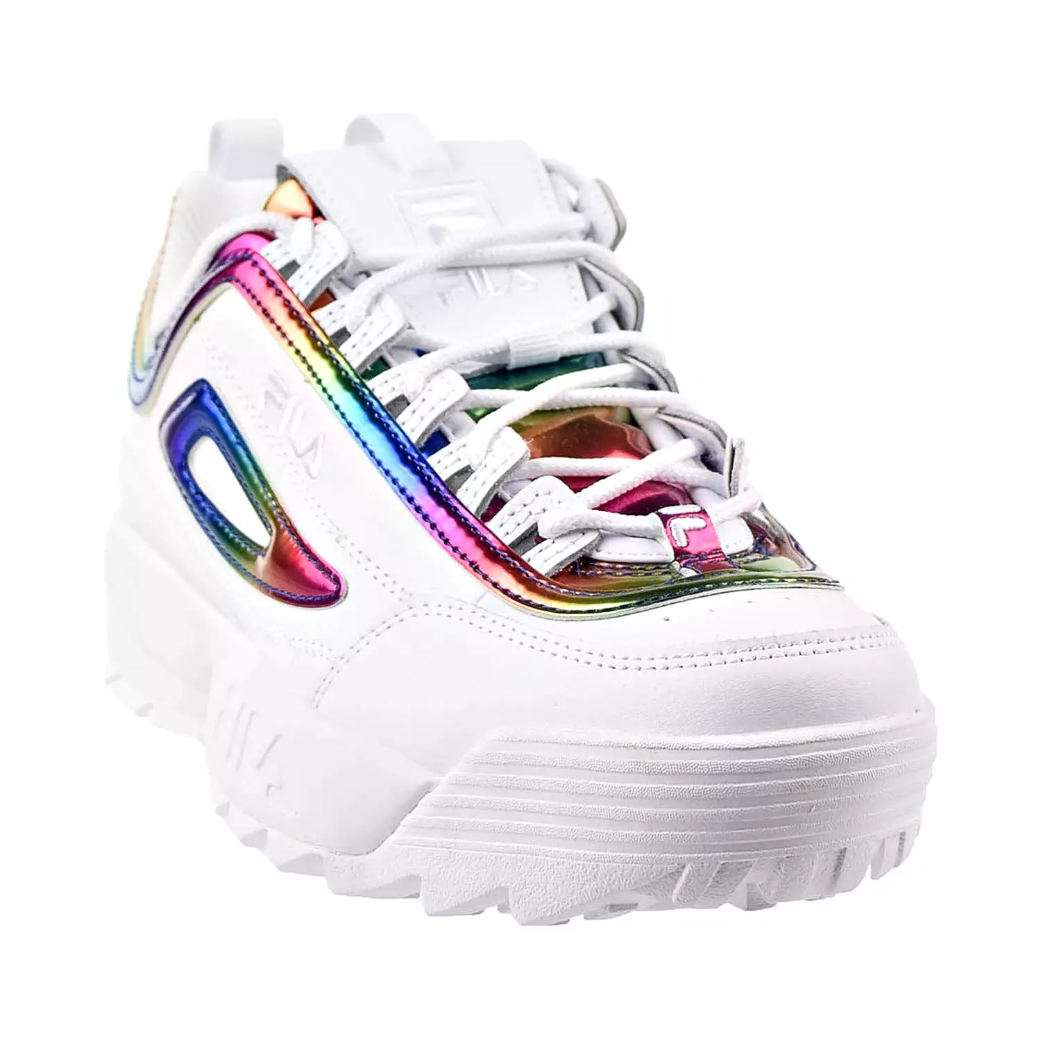 Fila Disruptor II Chrome Women's Shoes White-Multi