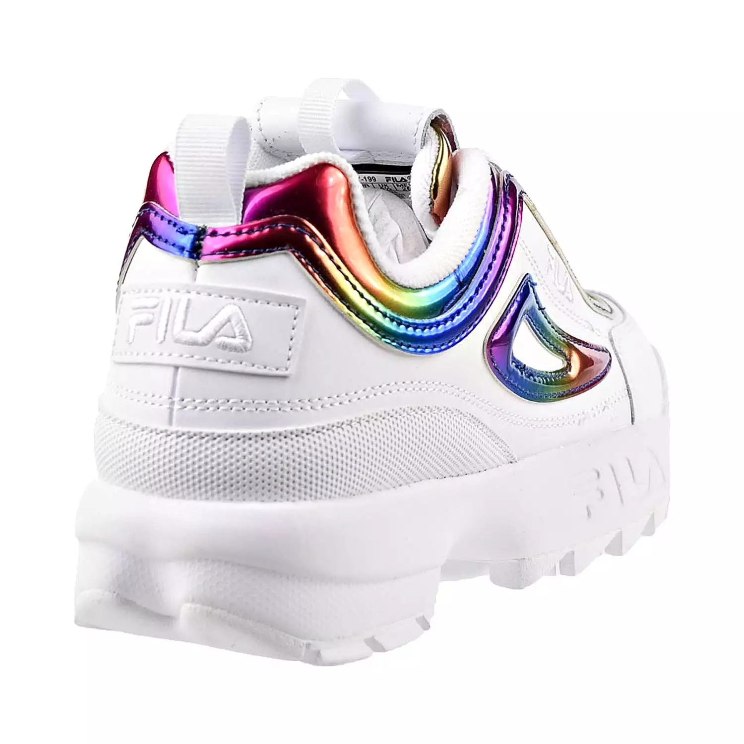 Fila Disruptor II Chrome Women's Shoes White-Multi