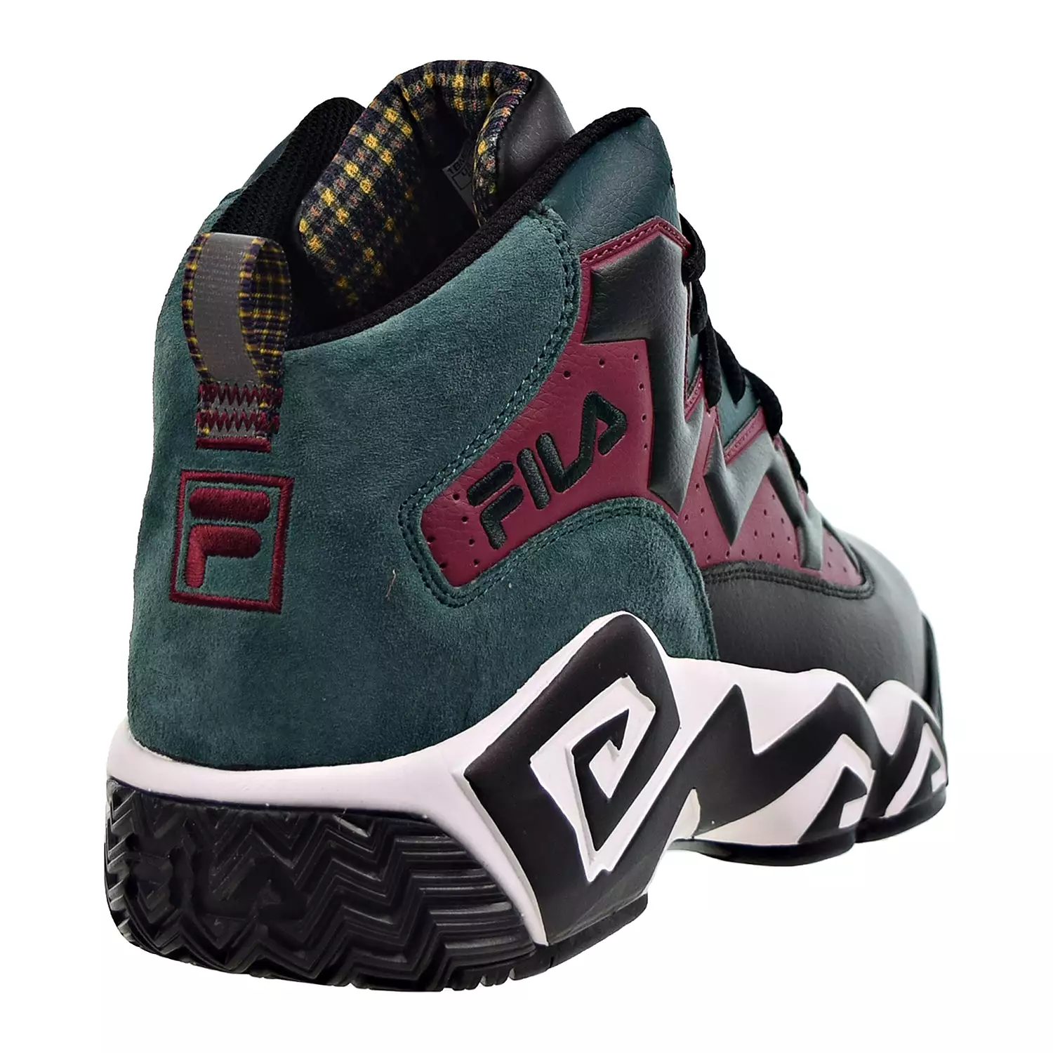 Fila MB Men's Shoes Black-June Bug-Saffron