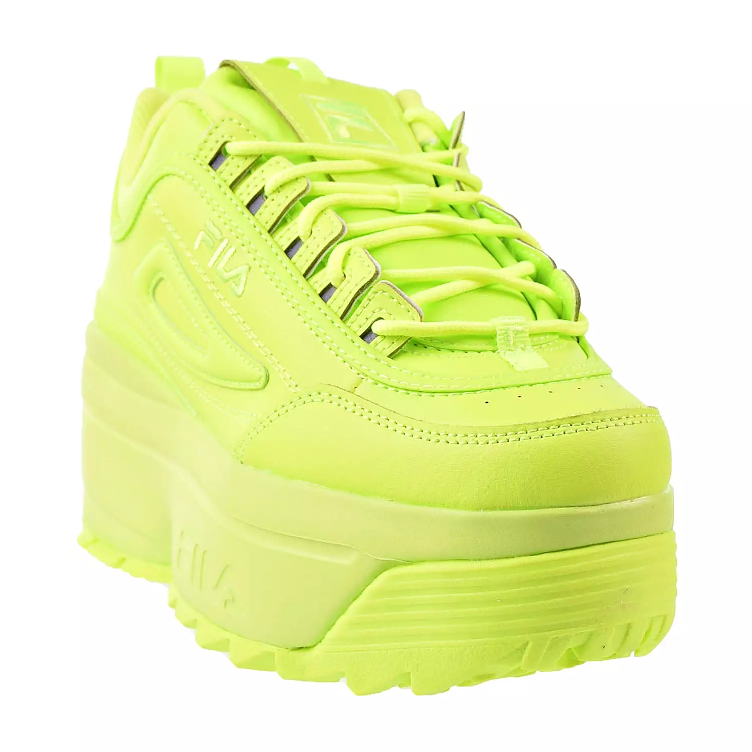 Fila Women's Disruptor II Wedges Safety Neon Green